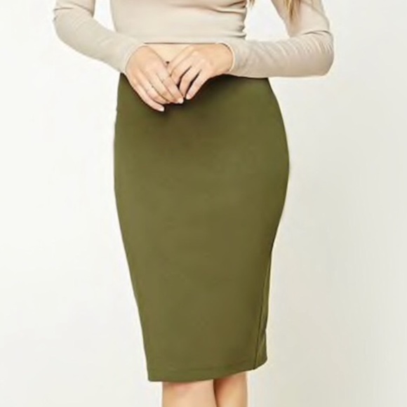 NWT Abercrombie and Fitch Midi Skirt - Picture 1 of 7
